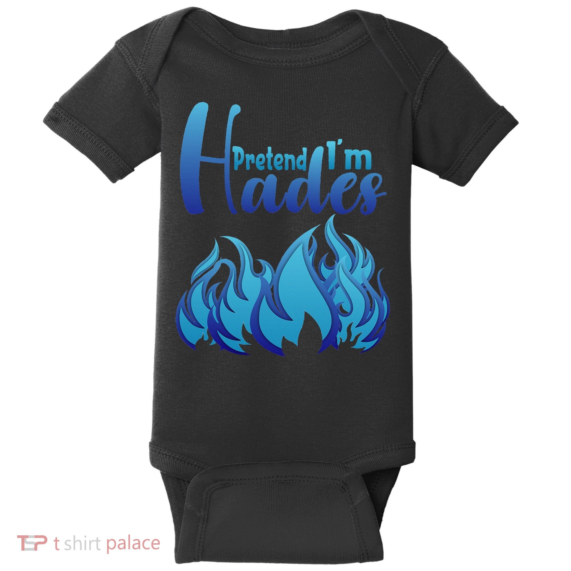 Halloween Pretend Im Hades Costume Greek God Baby Bodysuit