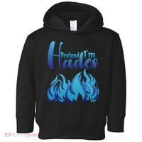 Halloween Pretend Im Hades Costume Greek God Toddler Hoodie thumb 0