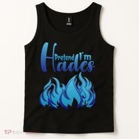 Halloween Pretend Im Hades Costume Greek God Tank Top thumb 2