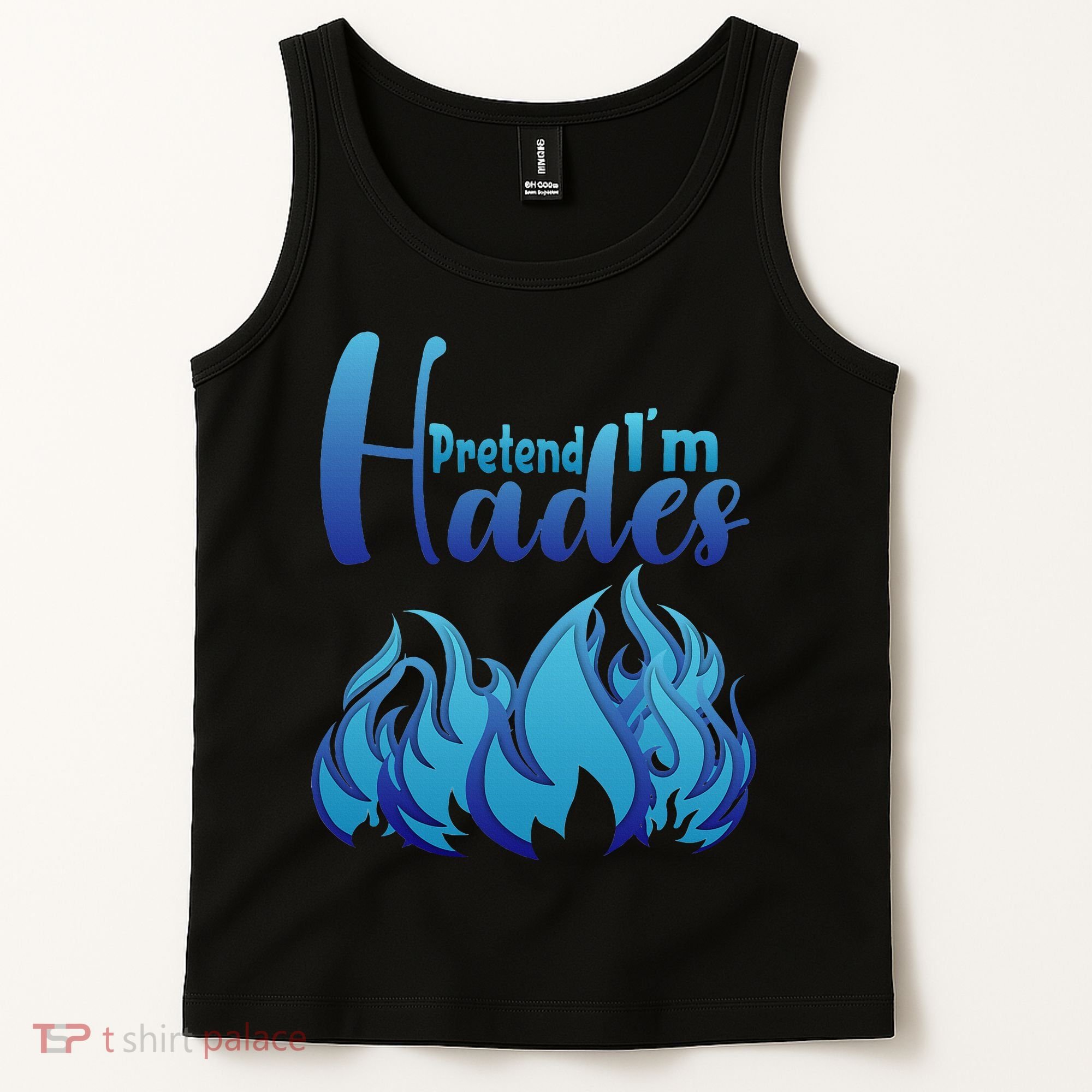 Halloween Pretend Im Hades Costume Greek God Tank Top