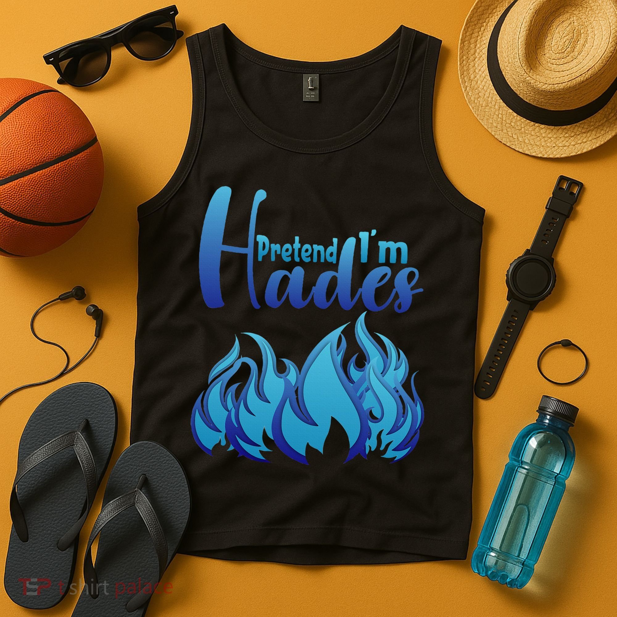 Halloween Pretend Im Hades Costume Greek God Tank Top