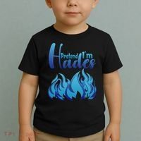 Halloween Pretend Im Hades Costume Greek God Toddler T-Shirt thumb 2