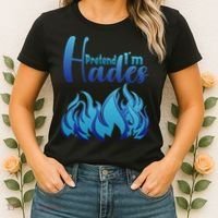 Halloween Pretend Im Hades Costume Greek God Women's T-Shirt thumb 2