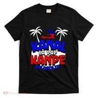 Haiti Pride Kanal Pap Kanpe Haitian Creole Heritage 1804 Map T-Shirt thumb 0