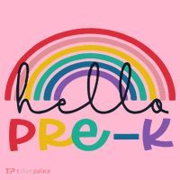 Hello Pre K Rainbow Back To School Teacher Student Coaster thumb 2