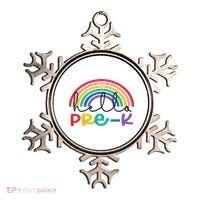 Hello Pre K Rainbow Back To School Teacher Student Ornament thumb 0
