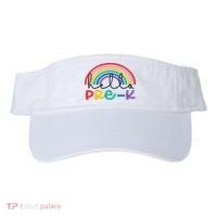 Hello Pre K Rainbow Back To School Teacher Student Visor thumb 0