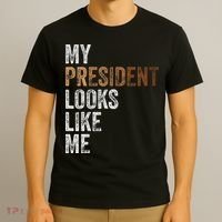 Harris President Looks Like Me For The 47th President T-Shirt thumb 3
