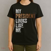 Harris President Looks Like Me For The 47th President T-Shirt thumb 4