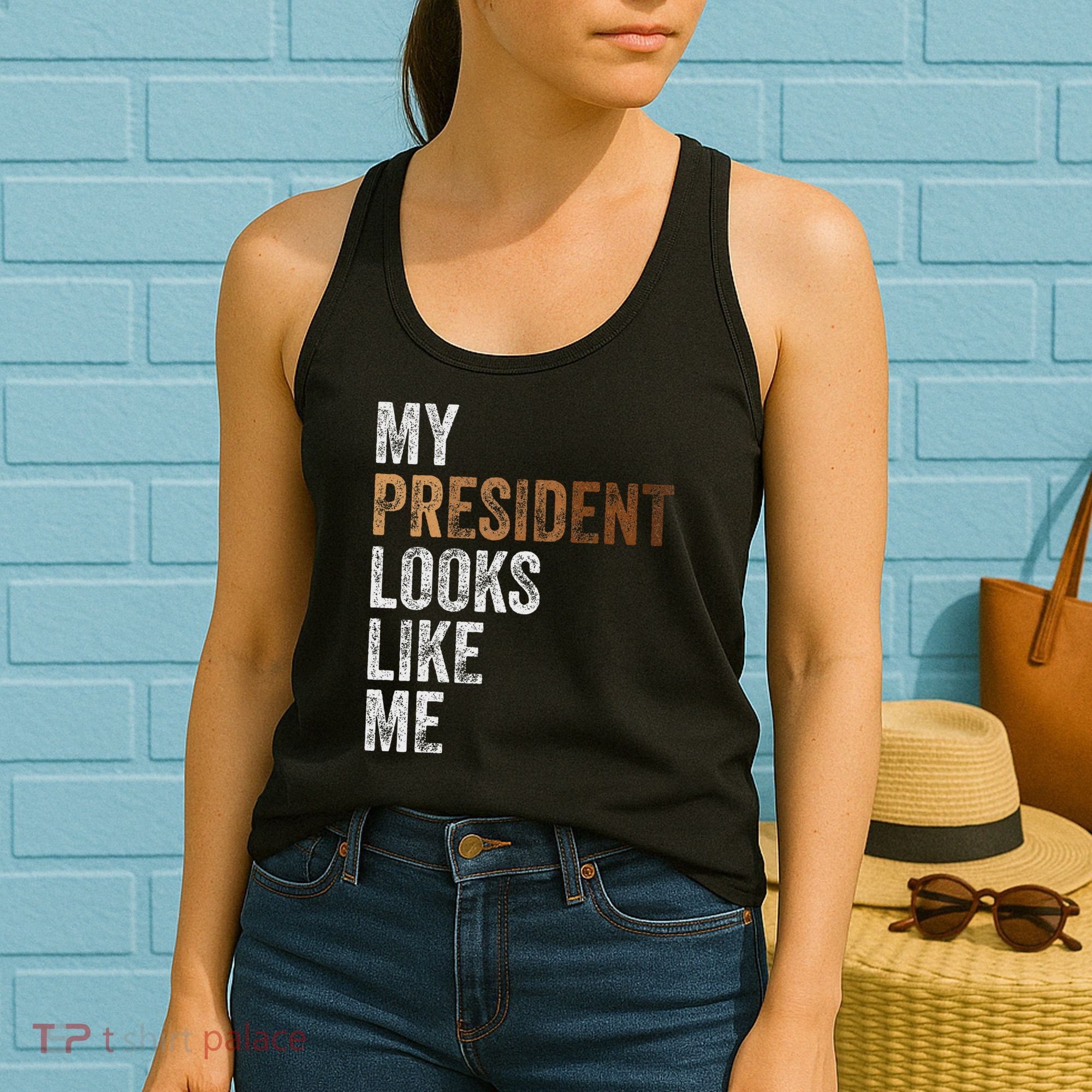 Harris President Looks Like Me For The 47th President Women's Tank Top