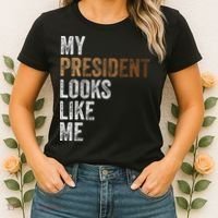 Harris President Looks Like Me For The 47th President Women's T-Shirt thumb 2