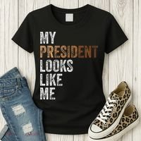 Harris President Looks Like Me For The 47th President Women's T-Shirt thumb 3