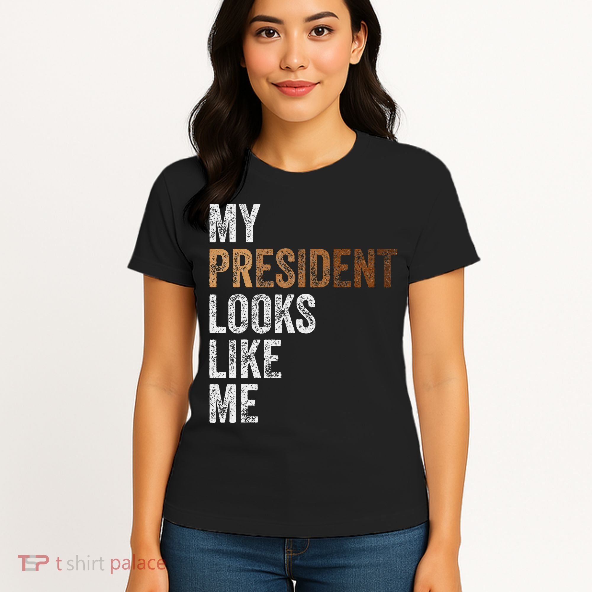 Harris President Looks Like Me For The 47th President Women's T-Shirt