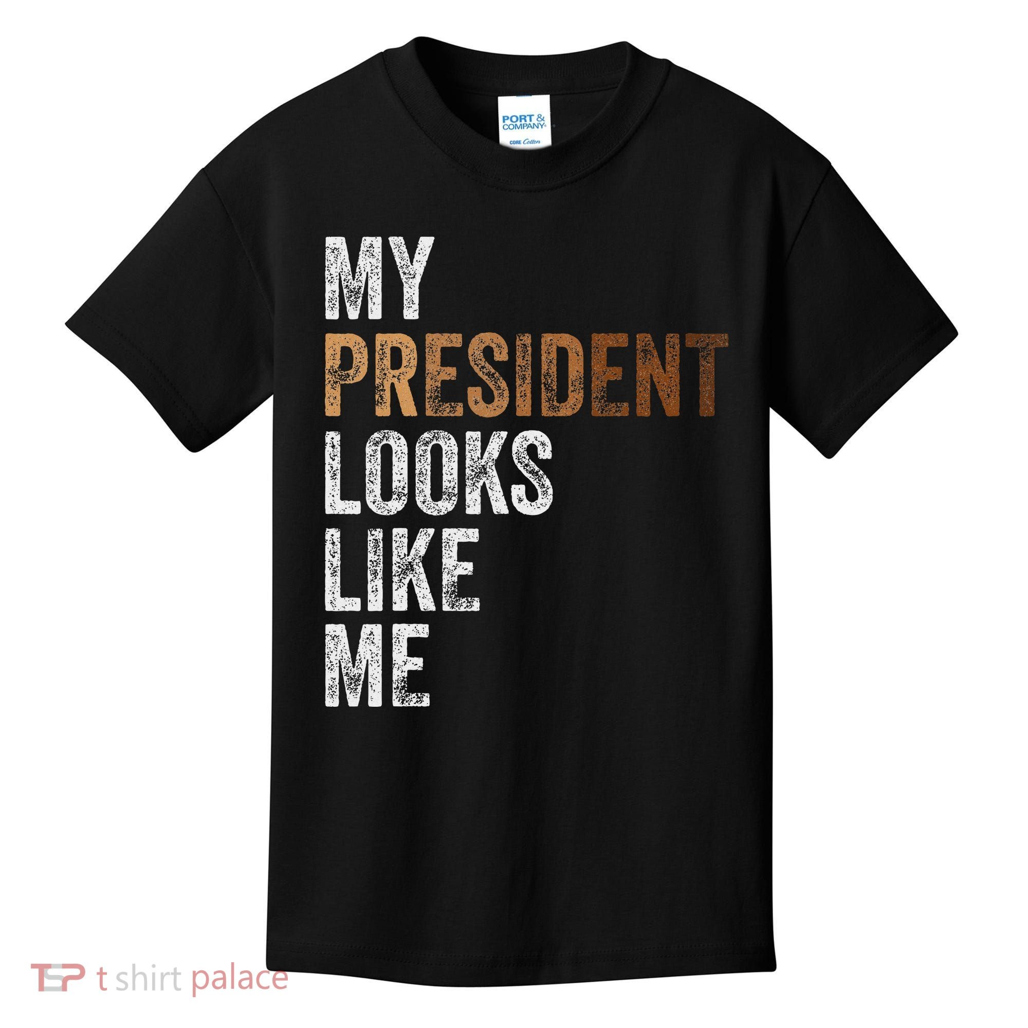 Harris President Looks Like Me For The 47th President Kids T-Shirt