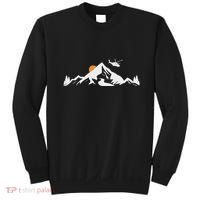 Helicopter Pilot Mountains Aviation Aircraft Chopper Sweatshirt thumb 0