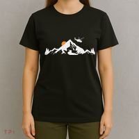Helicopter Pilot Mountains Aviation Aircraft Chopper T-Shirt thumb 4