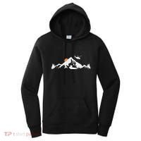 Helicopter Pilot Mountains Aviation Aircraft Chopper Women's Hoodie thumb 0