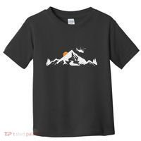 Helicopter Pilot Mountains Aviation Aircraft Chopper Toddler T-Shirt thumb 0