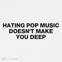 Hating Pop Music DoesnT Make You Deep Sweatshirt thumb 3
