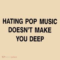 Hating Pop Music Doesn’T Make You Deep Tote Bag thumb 4