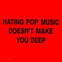 Hating Pop Music Doesn’T Make You Deep Santa Hat thumb 1