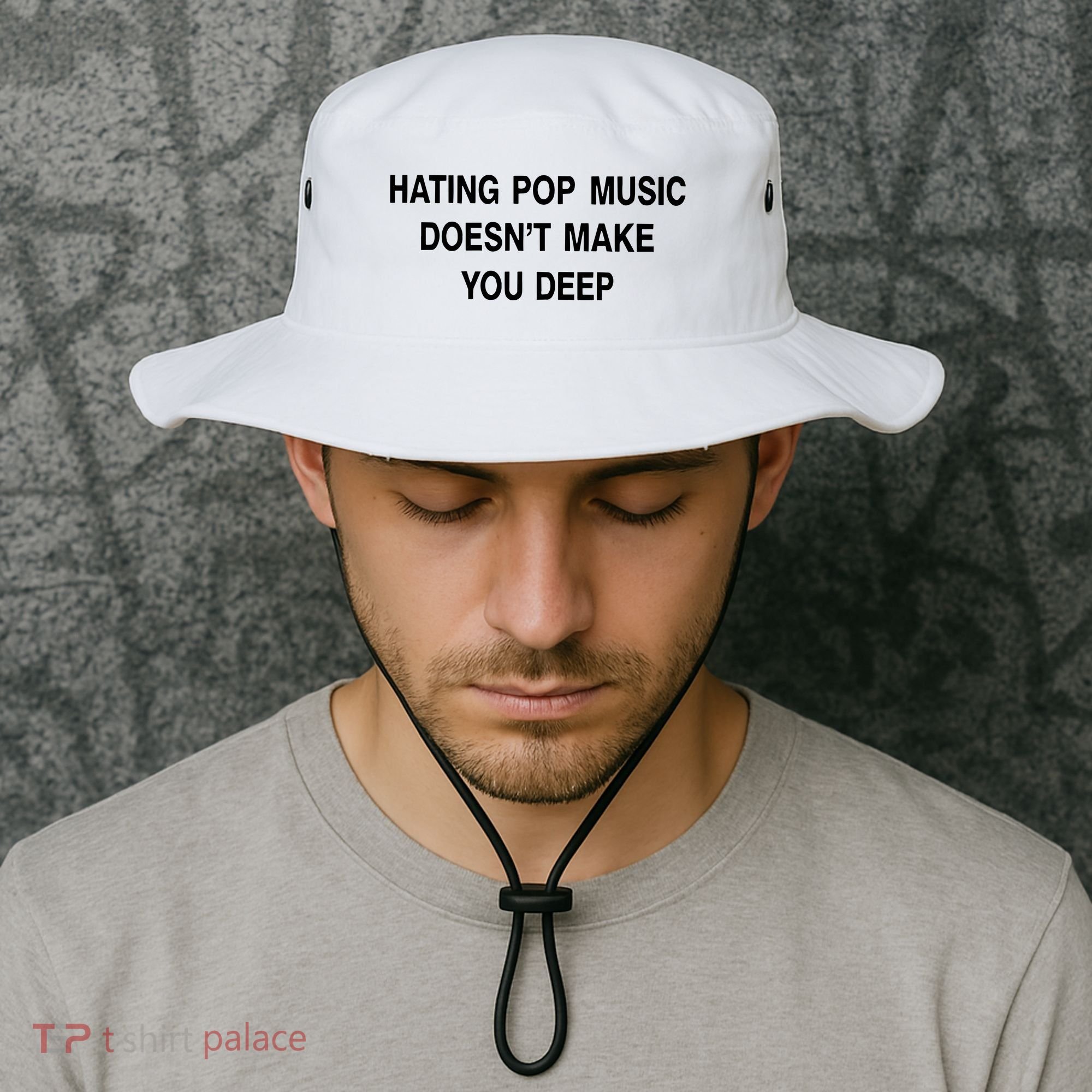Hating Pop Music Doesn’T Make You Deep Bucket Hat