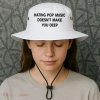 Hating Pop Music Doesn’T Make You Deep Bucket Hat thumb 3