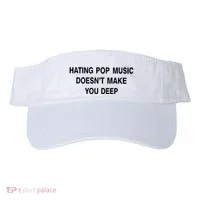 Hating Pop Music Doesn’T Make You Deep Visor thumb 0