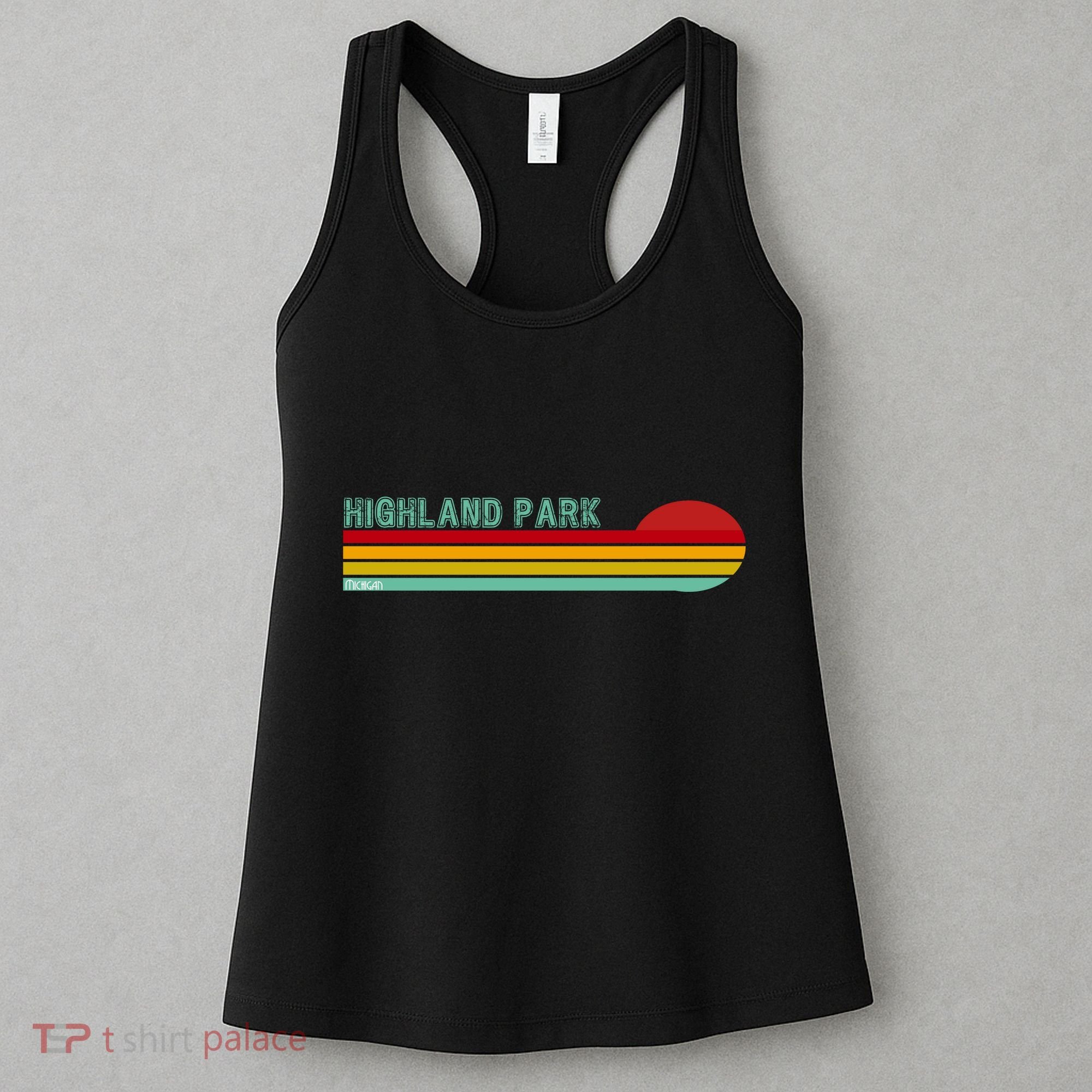 Highland Park Michigan Women's Tank Top