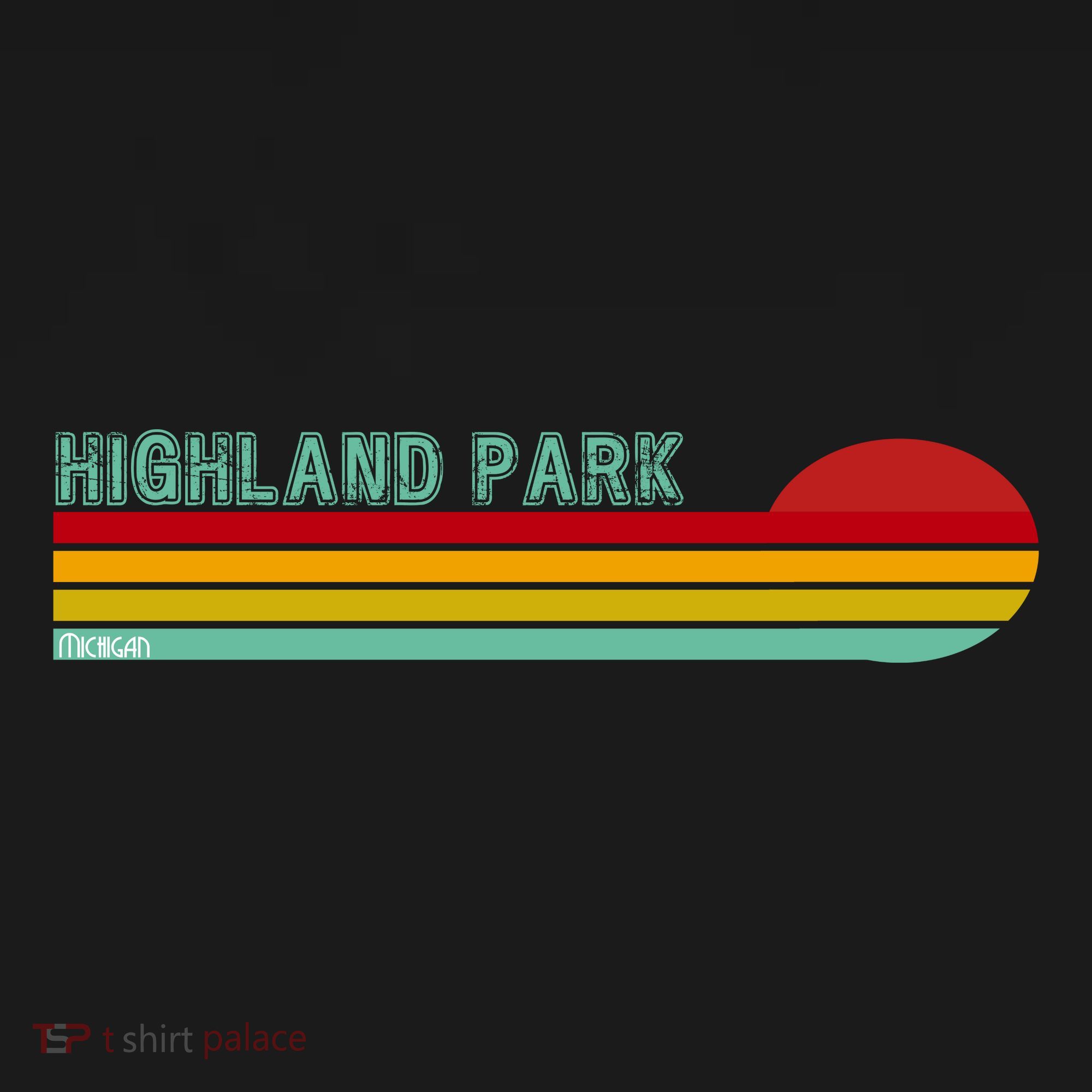 Highland Park Michigan Kids Sweatshirt