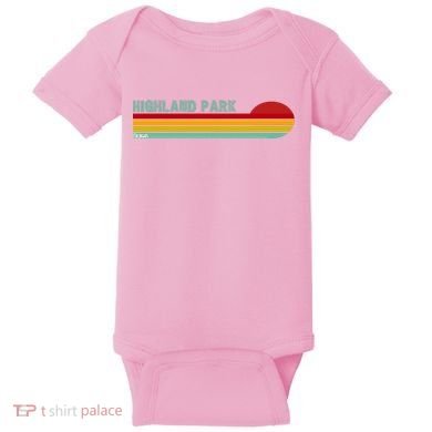 Highland Park Michigan Baby Bodysuit