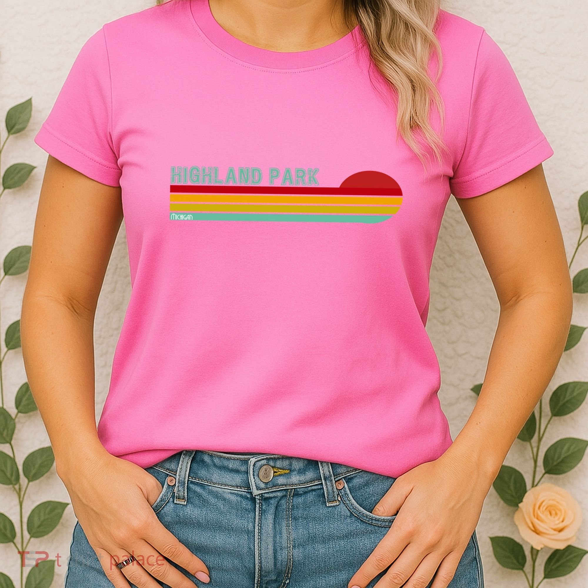 Highland Park Michigan Women's T-Shirt