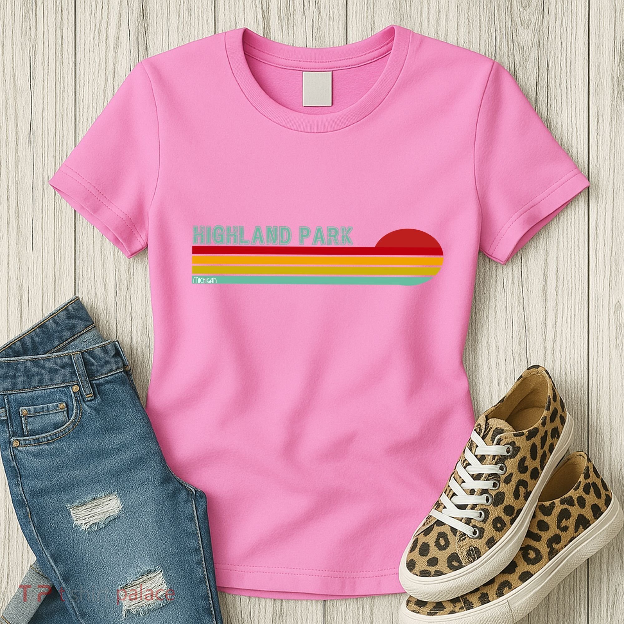 Highland Park Michigan Women's T-Shirt