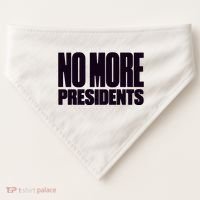 Hasan Piker No More Presidents USA-Made Doggie Bandana thumb 0