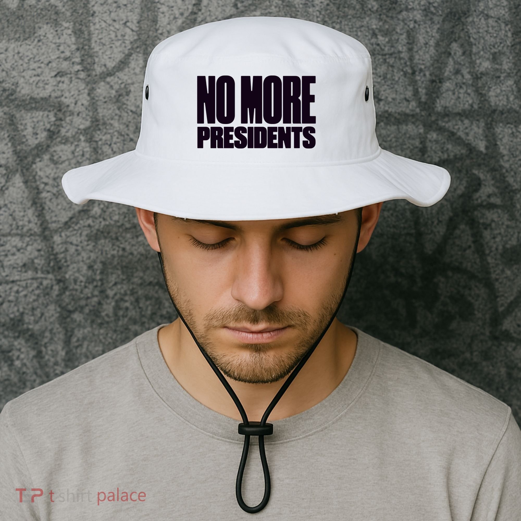 Hasan Piker No More Presidents Bucket Hat