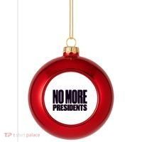 Hasan Piker No More Presidents Plastic Christmas Ball Ornament thumb 0