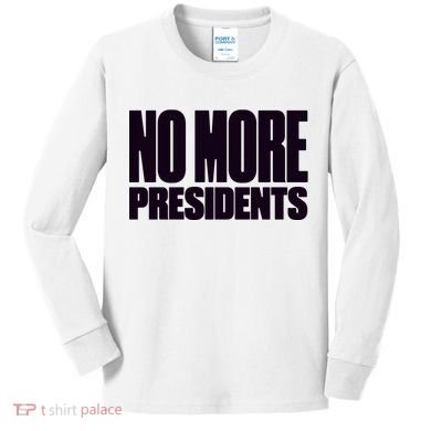 Hasan Piker No More Presidents Kids Long Sleeve Shirt