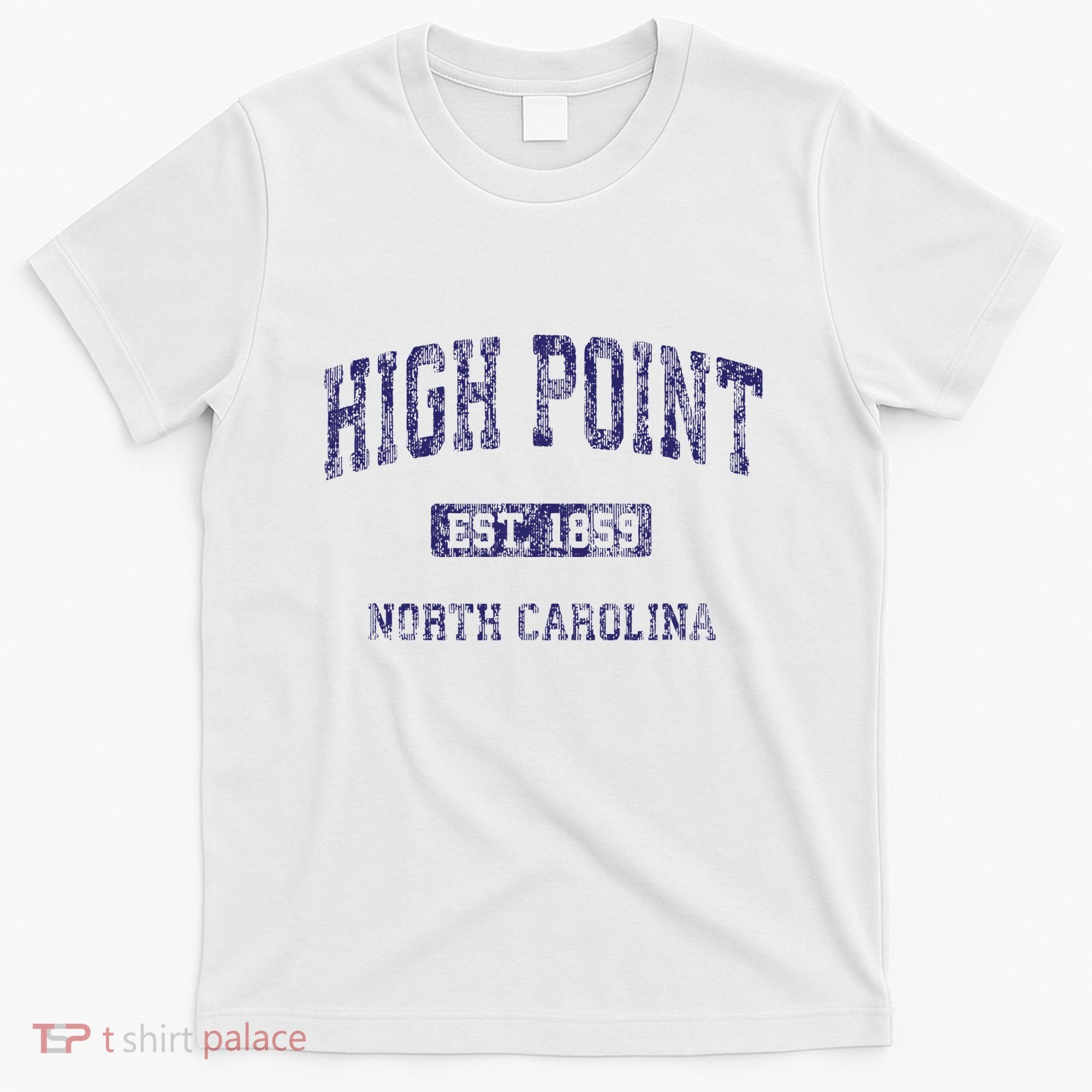 High Point North Carolina Nc Vintage Athletic T-Shirt