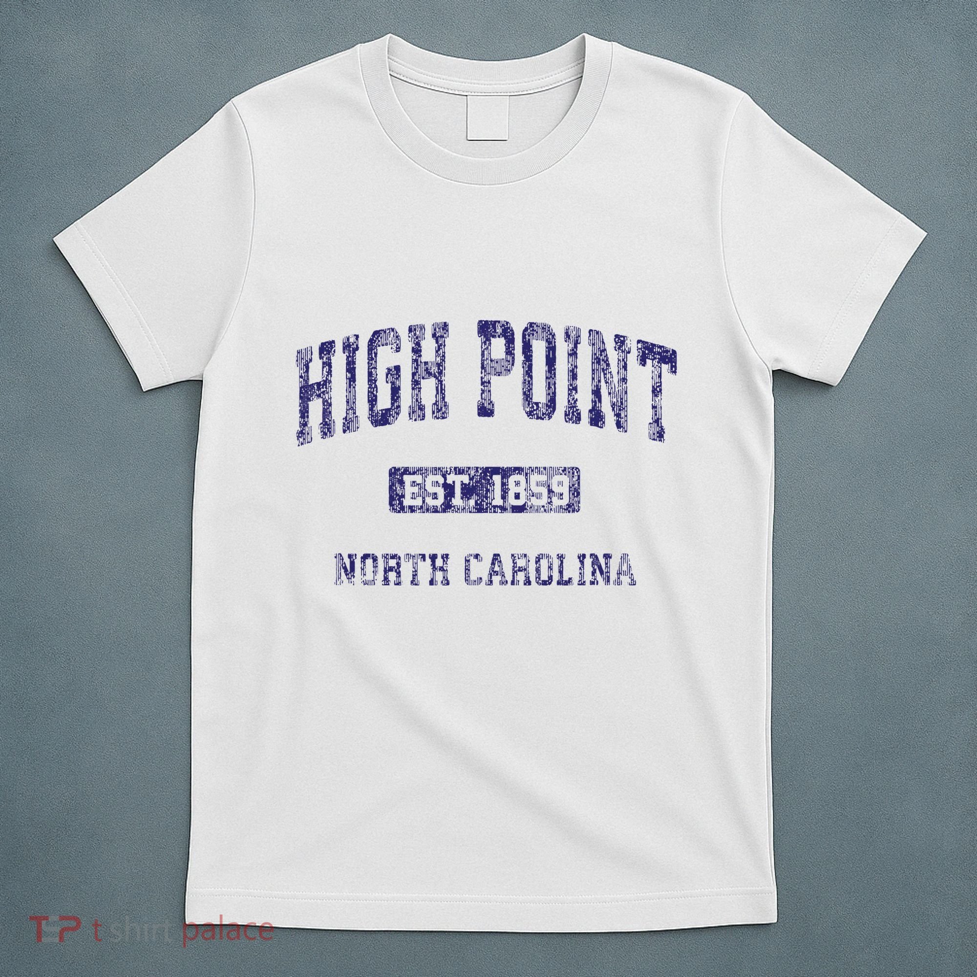 High Point North Carolina Nc Vintage Athletic T-Shirt