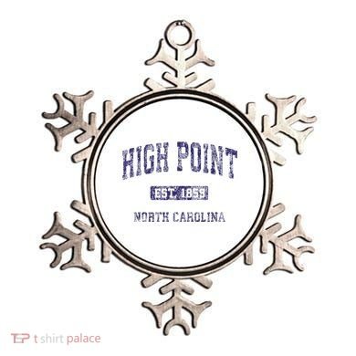 High Point North Carolina Nc Vintage Athletic Ornament