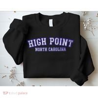 High Point North Carolina Athletic Text Sport Style Sweatshirt thumb 2