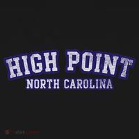 High Point North Carolina Athletic Text Sport Style Women's Hoodie thumb 2