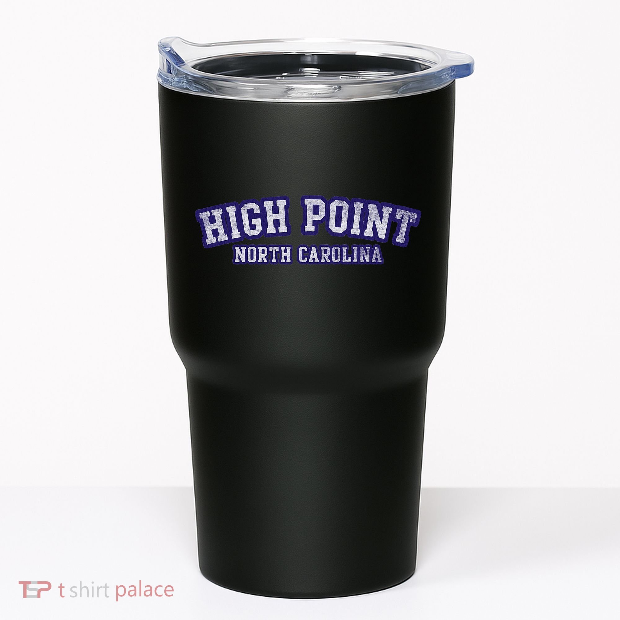 High Point North Carolina Athletic Text Sport Style Tumbler