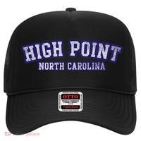 High Point North Carolina Athletic Text Sport Style Hat thumb 0