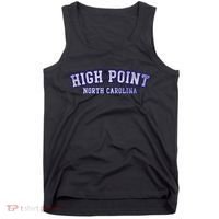 High Point North Carolina Athletic Text Sport Style Tank Top thumb 0