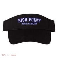 High Point North Carolina Athletic Text Sport Style Visor thumb 0