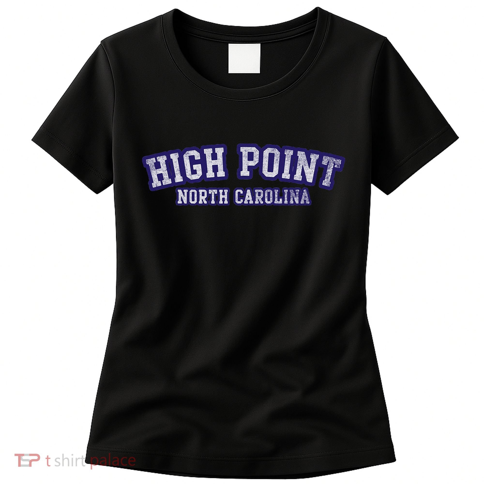 High Point North Carolina Athletic Text Sport Style Women's T-Shirt