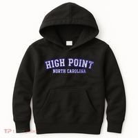 High Point North Carolina Athletic Text Sport Style Kids Hoodie thumb 0