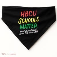 HBCU Proud Our Educational Roots Are Historical USA-Made Doggie Bandana thumb 0