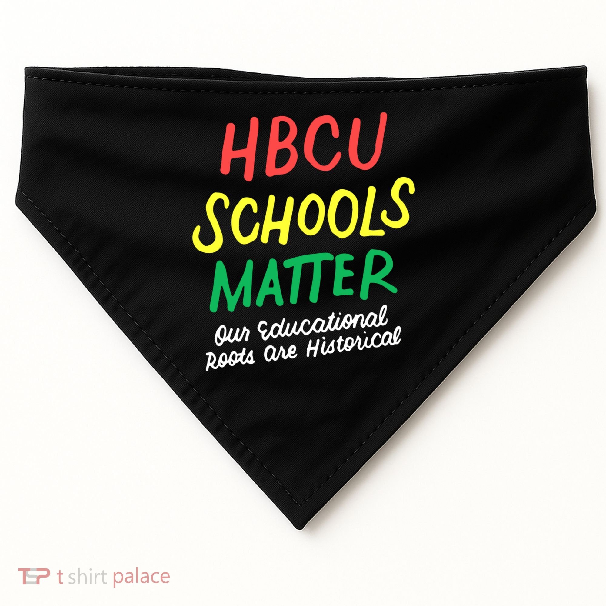 HBCU Proud Our Educational Roots Are Historical USA-Made Doggie Bandana